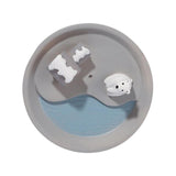 Maxbell Incense Holder Ornament Pan Sticks Stand Tea House Desktop Bedroom Snow House