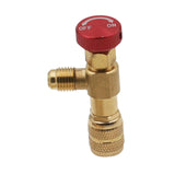 Maxbell Connector Air Conditioning Refrigerant Safety Valve On Off Valve Liquid Adapter Style A