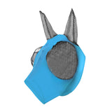 Maxbell Horse Fly Mask Protective Net Hood Horses Mask with Ears Cover Blue