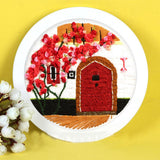 Max Handmade DIY Ribbon Embroidery Set Needlework Kits Cross Stitch Art Craft B1