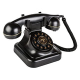 Maxbell Corded Retro Telephone Old Fashioned Landline Phones Wire Landline for Ornament