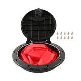 Maxbell 8 inch Boat Hatch Cover Sturdy Round Non Slip Inspection Hatch with Lid