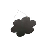 Maxbell Hanging Mini Chalkboard Sign Wooden Blackboard Tag Message Memo Board Flowers