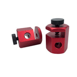 Maxbell Tall Stair Gauges Framing Square Attachment Jigs Red Color for Stair Layout