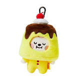 Maxbell Plush Key Rings Adorable Soft Stuffed Key Pendant for Party Favor Bags Purse Dog