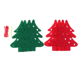Max 8 Pieces Multiple Style Xmas Ornament Decorations 200x150mm Christmas Trees