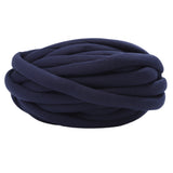 Maxbell Chunky Wool Yarn Filling Soft Knitting for Scarf Sweater Bed Fence Crochet navy blue
