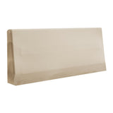 Max Dustproof Stretchy Bedroom Bed Headboard Cover Protector 120cm Camel