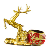 Maxbell Bottle Holder Rack Display Stand Free Standing for Decoration Aureate