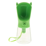 Maxbell Portable Pet Travel Water Bottle Dispenser Feeder Dog Cat Drinking Green