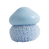 Maxbell Durable Dish Cleaning Ball Kitchen Cleaning Brush for Cleaning Bowl Dish Nylon Blue