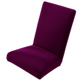 Max Thicken Stretchable Wedding Party Home Dining Room Chair Slipcover Purple
