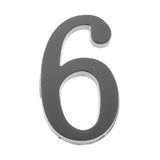 Max Maxb Metal House Door Plaque Address Number Digit Figure Plaque Street Sign 6