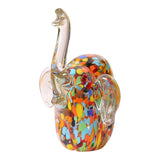 Maxbell Glass Animal Sculpture Collection New Year Animal Figurines Vivid Style B