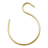 Maxbell S Hanging Hook Closet Hook Metal Aluminum Alloy Hook for Clothes Plants Home gold