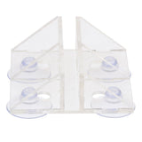 Max Acrylic Suction Cup Fish Tank Divider Sheet Holder Aquarium Accessories