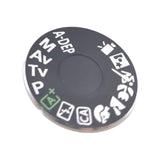 Maxbell Mode Dial Plate Interface Cap Parts Mode Dial Top Cover for Canon 600D Black