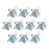 Maxbell 10Pcs Treat Box Empty Box Storage Box for Halloween Party Decor Blue
