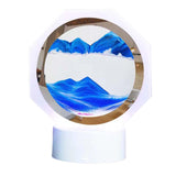 Maxbell Moving Sand Picture Night Light Flowing Sand Scene Quicksand Hourglass