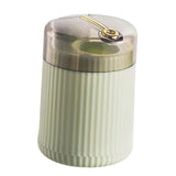 Maxbell Push Type Toothpick Dispenser Toothpick Box for Bars Hotels Decoration Light Green