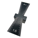 Max Dovetail Marker Template 1:5/, 1:8 Wood Joint Scriber Dovetail Guide