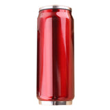 Maxbell Stainless Steel Coffee Tumbler Cup Mug with Lid and Straw Red 500ml