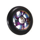 Maxbell Roller Skate Wheels Replacement Aluminium Alloy 100mm for Outdoor Longboard