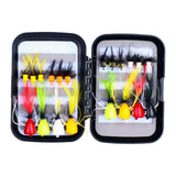 Maxbell 20x Fly Fishing Flies Fishing Tackle Tools with Hooks for Perch Bass Sunfish