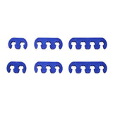Maxbell Blue Spark Plug Wire Cable Dividers 7mm 8mm 9mm Universal Fit For Chevy Ford