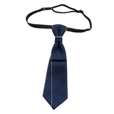 Maxbell Men Necktie Women Pre Tied Necktie Pretied Ties for Party Carnivals Concerts Blue Sharp Corner