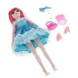 Maxbell 20 Jointed Female Doll Body Part for 36cm BJD Doll Replacements D