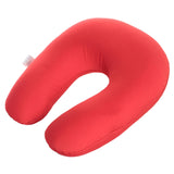 Maxbell U Shaped Travel Neck Pillow Comfortable Foam Pillow for Flights  Red