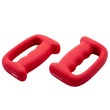 Maxbell 2Pcs Dumbbells Single Weights Cast Iron Strength Training for Walking 1kg