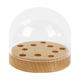 Maxbell Turntable Headshell Storage Box Decor Collector Display Box for Office Home