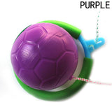 Maxbell Kids Fitness Ankle Skip Ball Hop the Rope Swinging Toy Outdoor Sports Purple