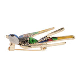 Maxbell Vintage Spider Dragonfly Animal Brooches Lady Crystal Brooch Pin Swallow1