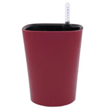 Max Self Watering Traditional Round Planter Pot  Red