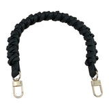 Maxbell PU Leather Braided Hand Strap Replacement DIY Crafts for Handbag  Black