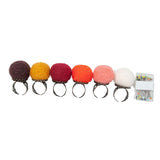 Maxbell 6x Needle Felt Pin Cushion Wearable DIY Crafts for Sewing Quilting Accessory Set C