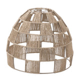 Maxbell Pendant Lamp Shade Decoration Woven for Bedroom Dining Room Living Room 29.5cmx25cm