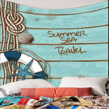 Maxbell 3D Waterproof Tapestry -Product Series Lifebuoy Pattern Decoration 180x180cm