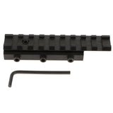Maxbell Dovetail Weaver Picatinny Rail Adapter Extend 11mm to 20mm Scope Mount 10cm