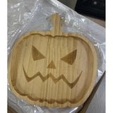 Maxbell Rustic Serving Tray Counter Decorative Plate Wood Serving Tray for Coffee