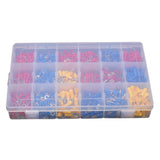 Maxbell 1200pcs Wire Connectors Heat Shrink Wire Connector Kit Marine Auto Terminals