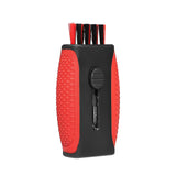 Maxbell Pocket Golf Club Groove Cleaner Tool for Women & Men Golf Club Cleaner Brush Red