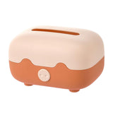 Maxbell Cartoon Tissue Box Holder Tissue Case Tissue Paper Holder for Table Office