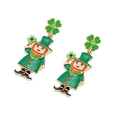 Maxbell 2x ST. Patrick's Day Earrings Charms Jewelry for Daily Wear Holiday Carnival