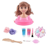 Maxbell Fashion Hair Styling Dolls Head Play Set Kids Childs Toy Beauty Girl Gift D