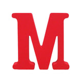 Max Red Wooden English Letters Decoration Ornaments for party M