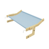 Maxbell Cat Window Perch Blanket Sturdy Window Hanging Bed Hammock for Indoor Cats S Blue